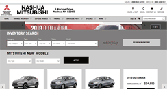 Desktop Screenshot of nashuamitsubishi.com